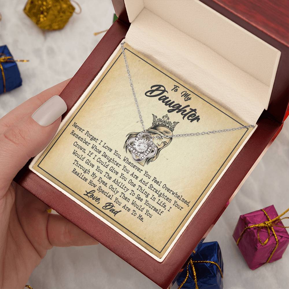 (Almost Gone) to My Daughter - Crown - Necklace