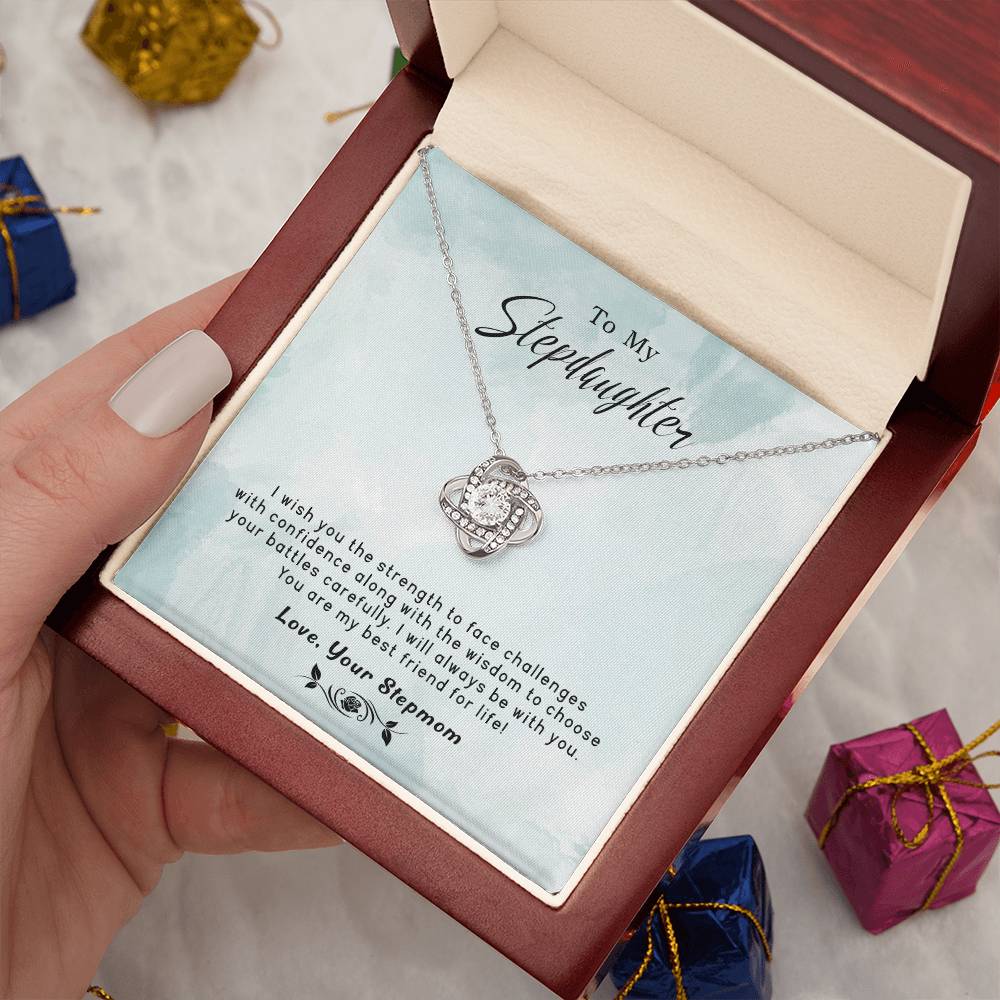 To My Stepdaughter - Best Friend for Life - Necklace