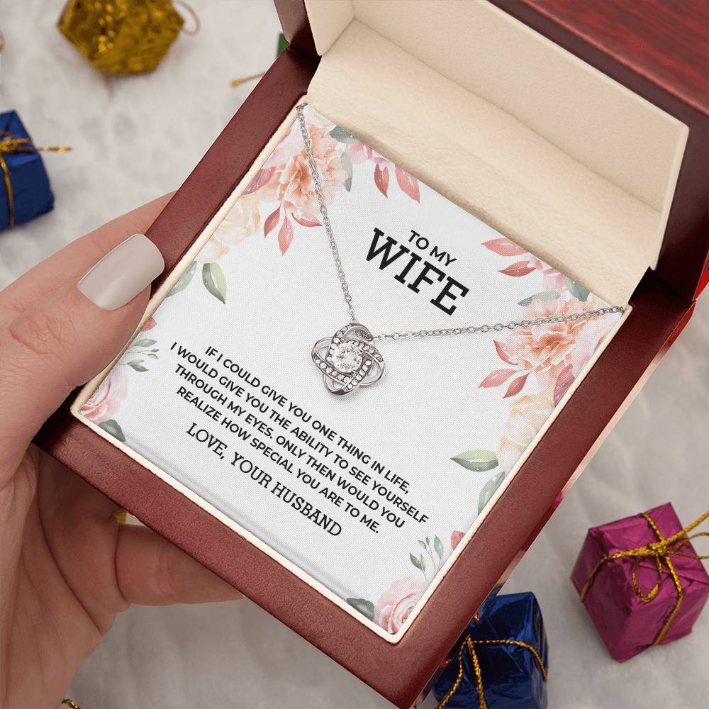 To My Wife: Through My Eyes - Necklace