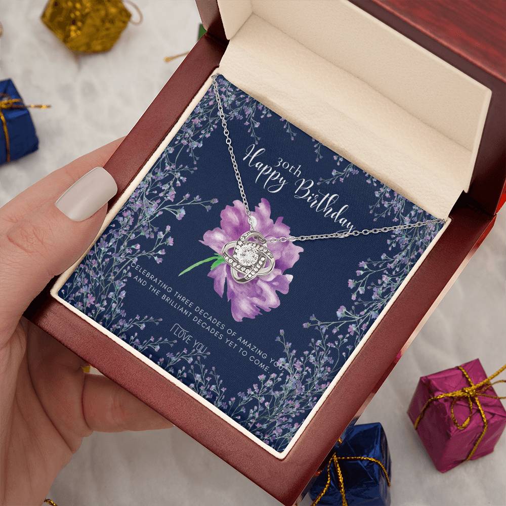30th Birthday Gifts for Women | Necklace for Her | 3 Decade Jewelry | 30 Years Old | Best Friend Gift | 30th Birthday Gift Necklace | Birthday Gift | Jewelry Gift for Her