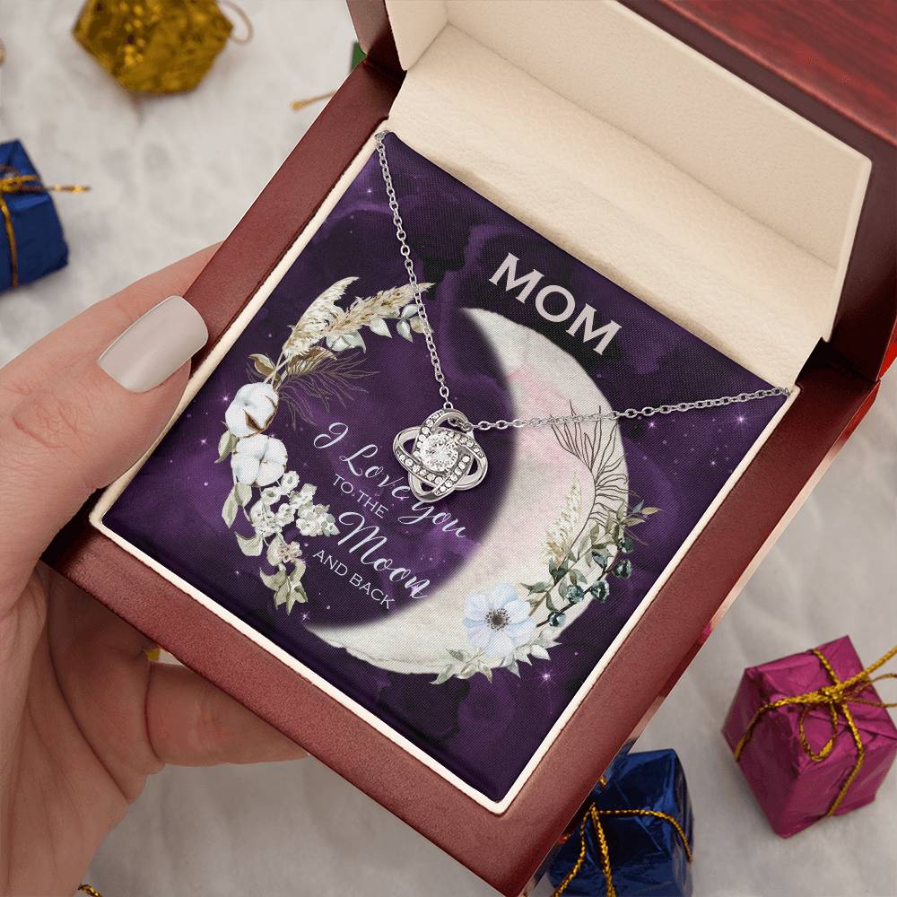 Gift for Mom, I Love You to the Moon and Back, Necklace for Mom, Mother's Day Gift, Women's Jewelry