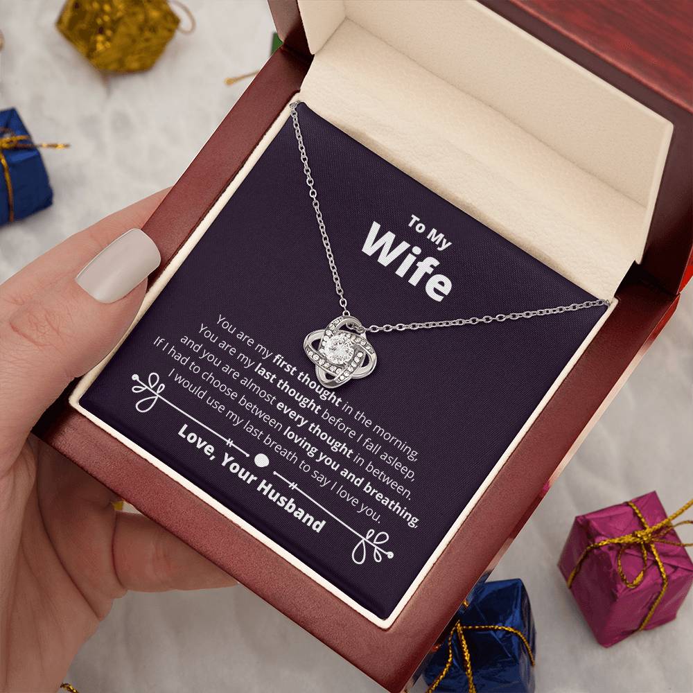 Almost Every Thought Necklace