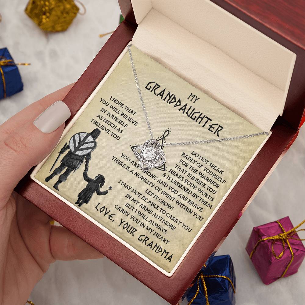 Necklace for Granddaughter - an Eternal Love From Grandma