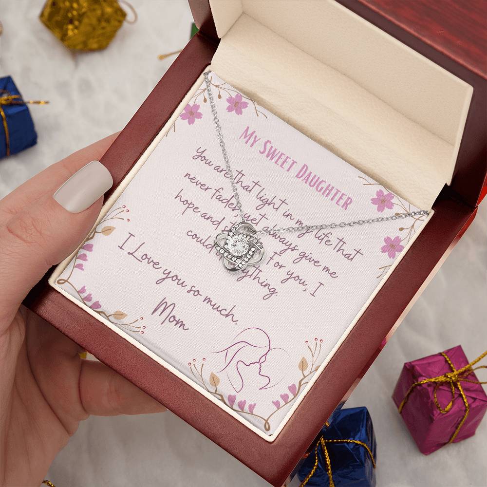 Daughter Necklace From Mom