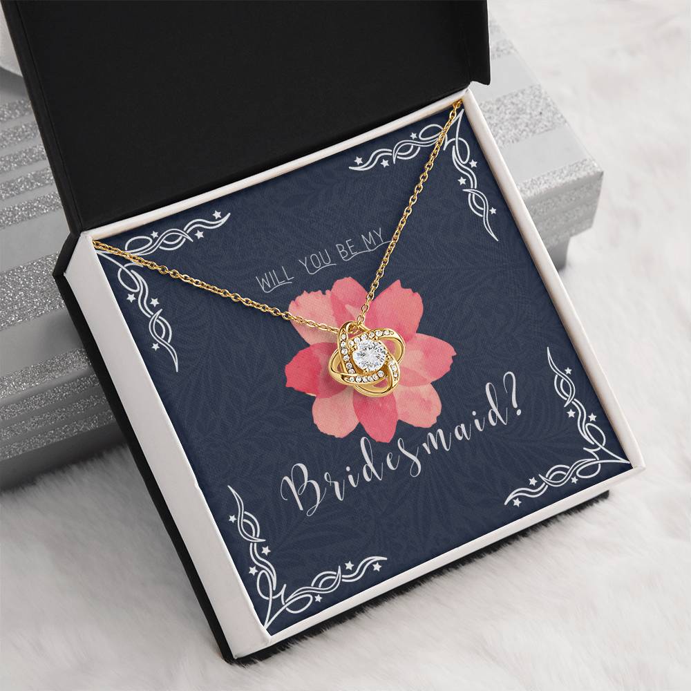 Bridesmaid Proposal Necklace | Bridesmaid Proposal Jewelry | Bridesmaid Proposal | Matron of Honor Gift | Maid of Honor Gift Necklace | Be My Bridesmaid | Will You Be My Bridesmaid?
