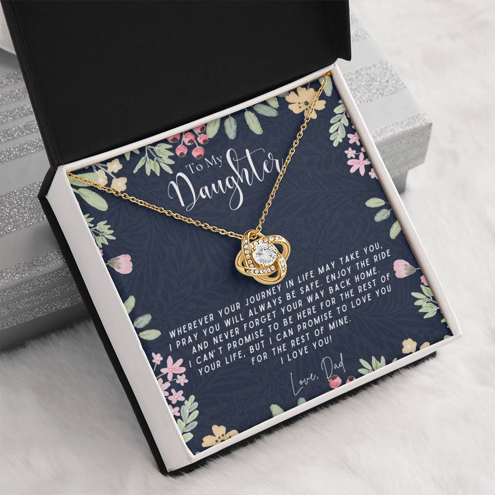 Daughter Mother's Day Gift | to My Daughter Necklace From Dad | Grown Up Daughter Gift From Dad | Gift for Daughter From Dad | Daughters Birthday Gift