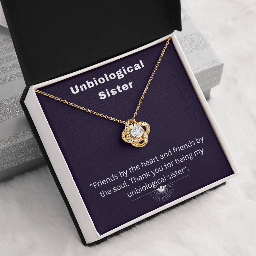 To My Unbiological Sister - Bestfriend Forever - Necklace