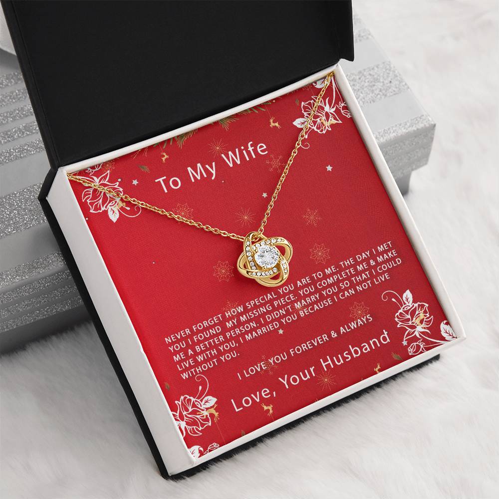 To My Wife - Never Forget How Special You Are to Me.