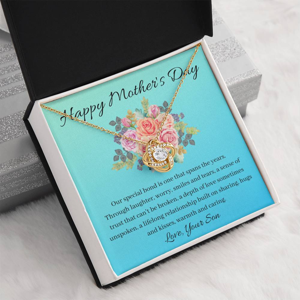Happy Mother's Day - Love Knot Necklace - Love, Your Son