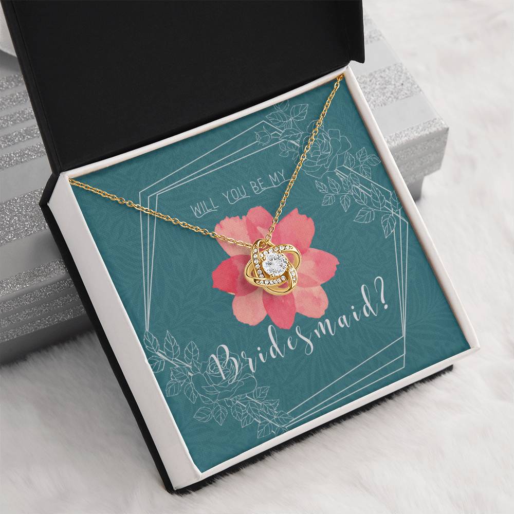Bridesmaid Proposal Necklace | Bridesmaid Proposal Jewelry | Bridesmaid Proposal | Matron of Honor Gift | Maid of Honor Gift Necklace | Be My Bridesmaid | Will You Be My Bridesmaid?