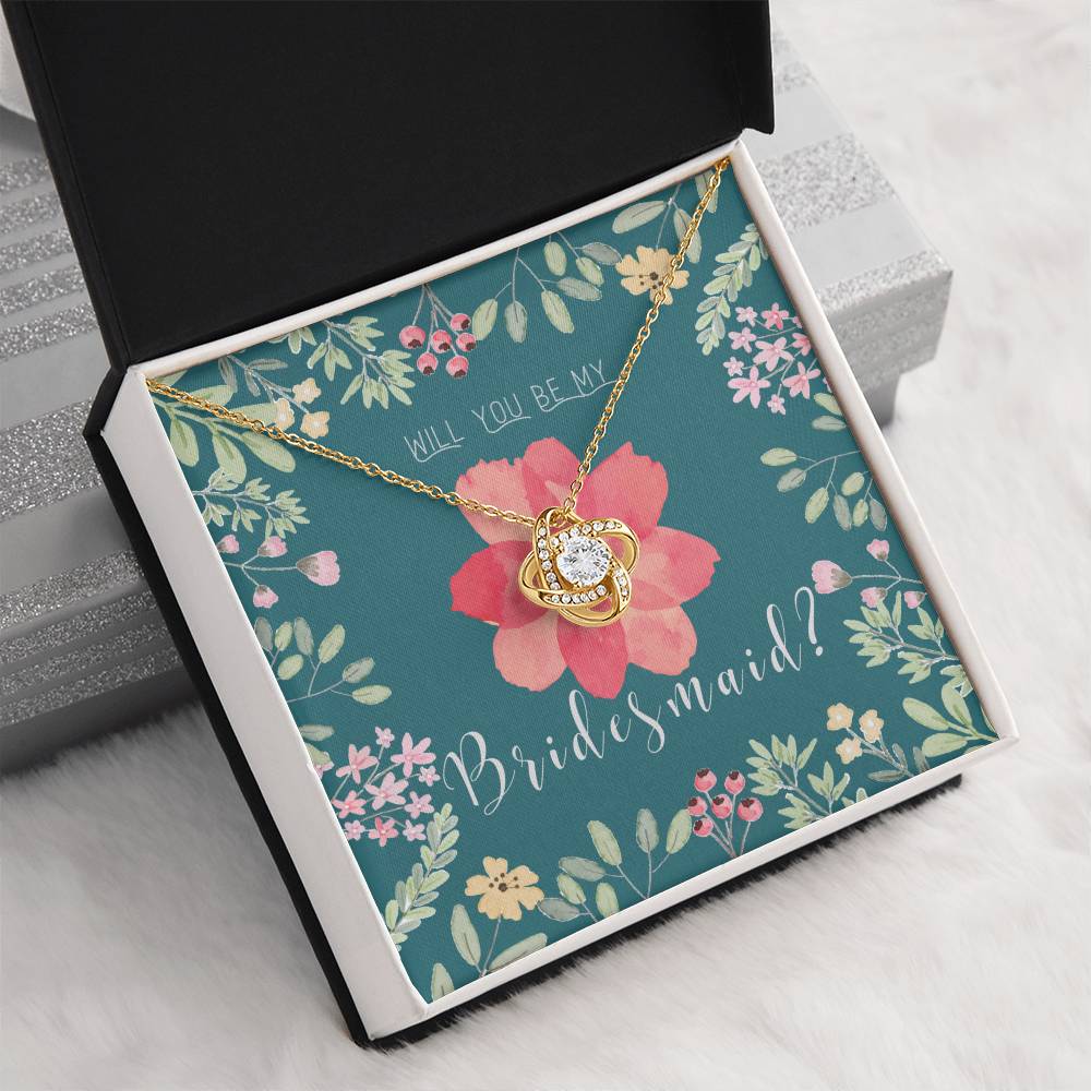 Bridesmaid Proposal Necklace | Bridesmaid Proposal Jewelry | Bridesmaid Proposal | Matron of Honor Gift | Maid of Honor Gift Necklace | Be My Bridesmaid | Will You Be My Bridesmaid?