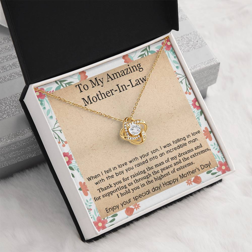 (Almost Gone) Gift for Mother-In-Law - Support Us - Love Knot
