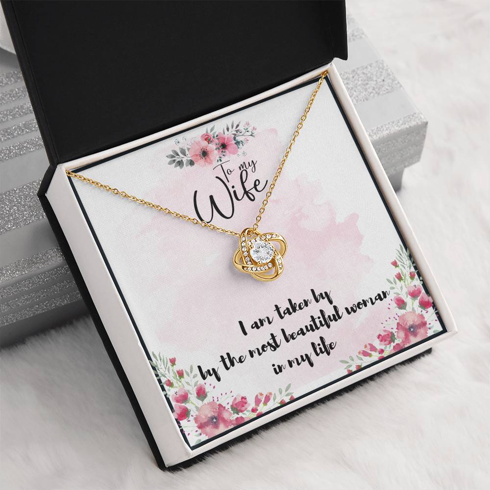 To My Wife Necklace - Anniversary Gift for Wife, Birthday Gift for Wife, Gift for Wife, Necklace for Wife, Gift for Wife Birthday