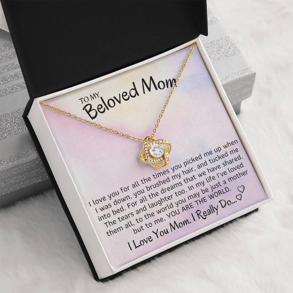 Enticing Love Knot Necklace