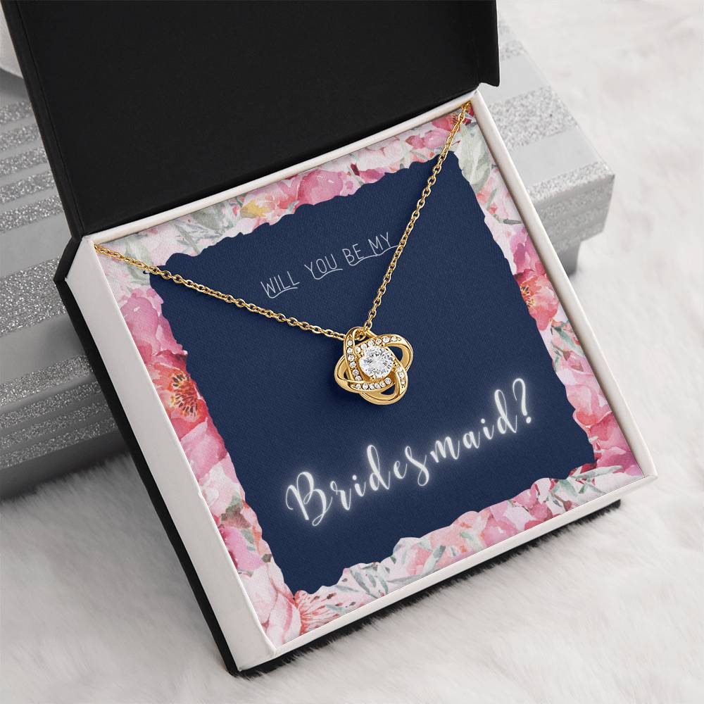 Bridesmaid Proposal Necklace | Bridesmaid Proposal Jewelry | Bridesmaid Proposal | Matron of Honor Gift | Maid of Honor Gift Necklace | Be My Bridesmaid | Will You Be My Bridesmaid?