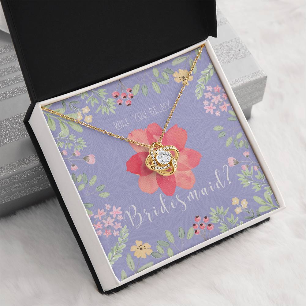 Bridesmaid Proposal Necklace | Bridesmaid Proposal Jewelry | Bridesmaid Proposal | Matron of Honor Gift | Maid of Honor Gift Necklace | Be My Bridesmaid | Will You Be My Bridesmaid?
