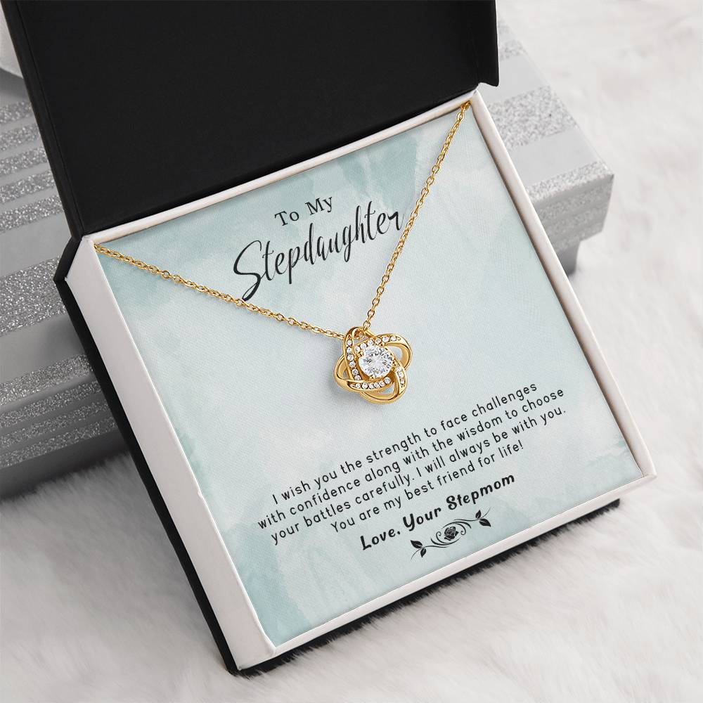 To My Stepdaughter - Best Friend for Life - Necklace