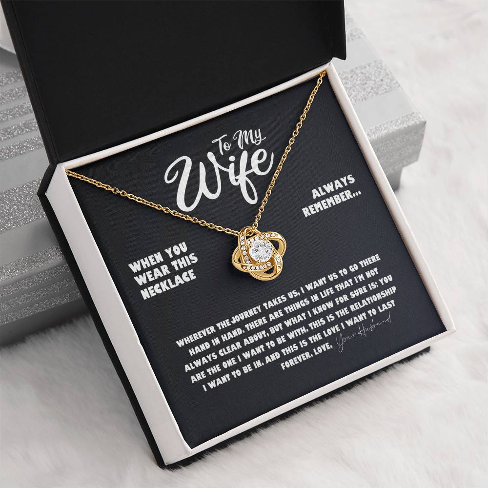 To My Wife - Your Last Everything - Forever Love Necklace - From Your Husband