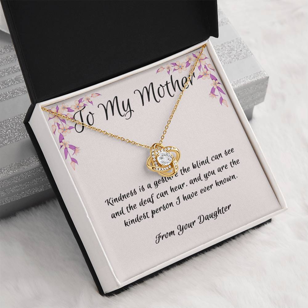 To My Mother - From Your Daughter - Necklace