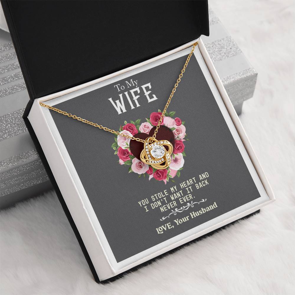 To My Wife - You Stole My Heart and I Don't Want It Back - Never Ever