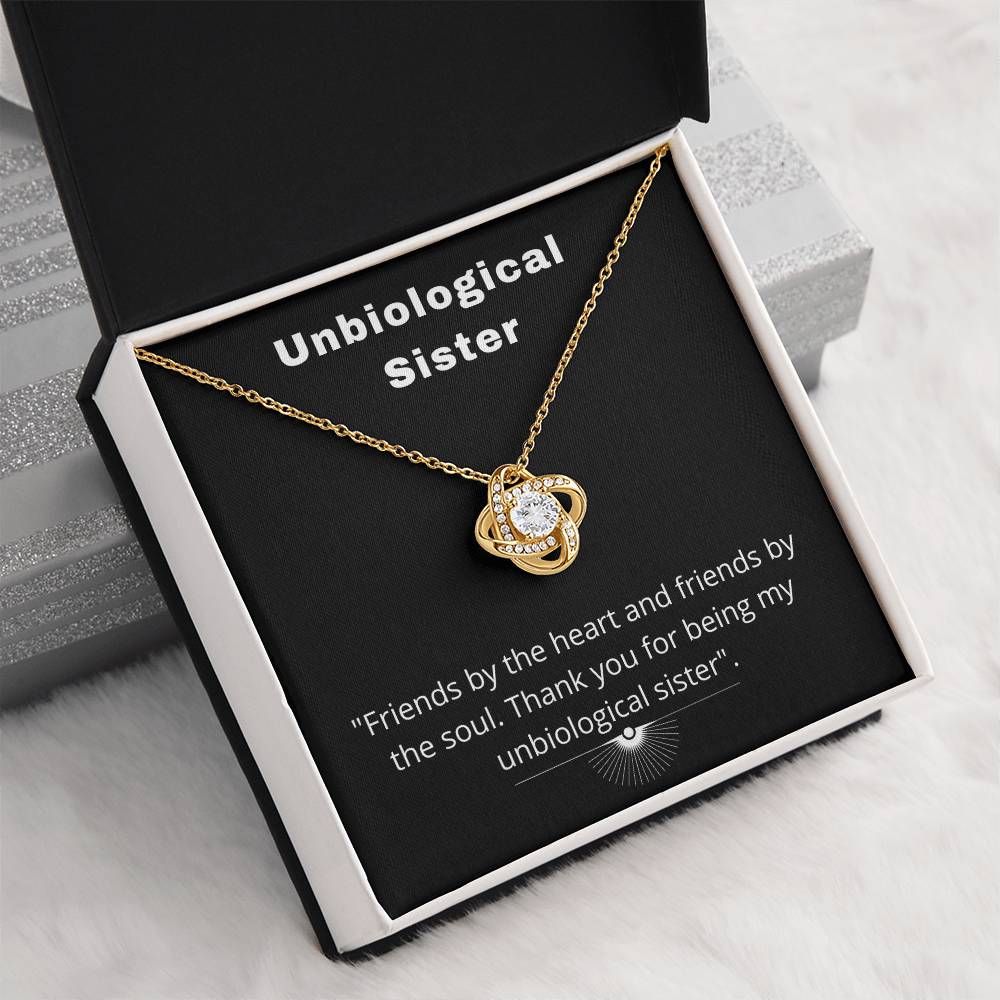 To My Unbiological Sister - Best Friend Forever - Necklace