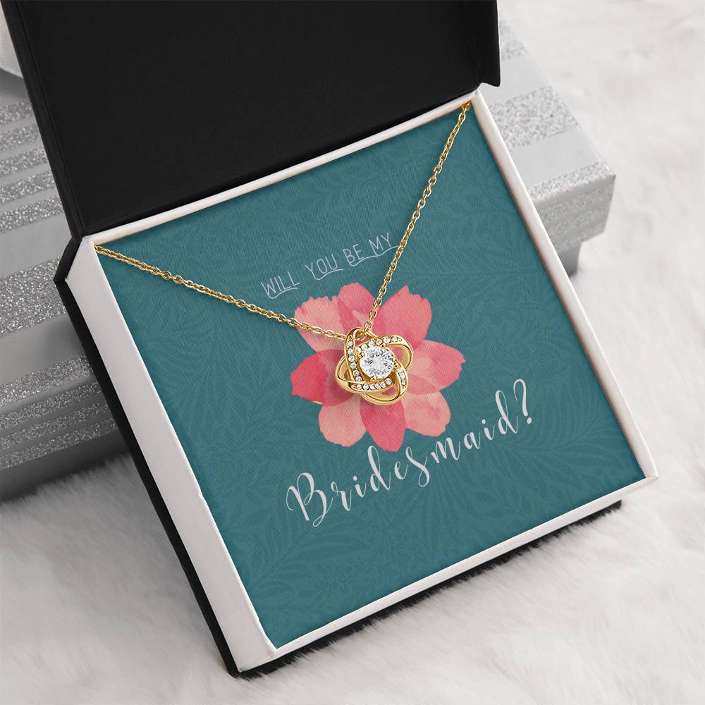 Bridesmaid Proposal Necklace | Bridesmaid Proposal Jewelry | Bridesmaid Proposal | Matron of Honor Gift | Maid of Honor Gift Necklace | Be My Bridesmaid | Will You Be My Bridesmaid?