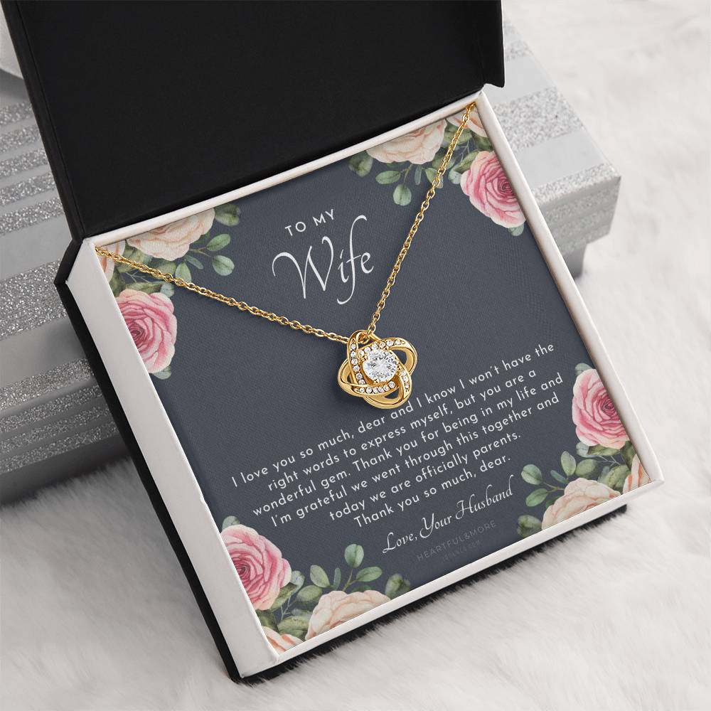 Postpartum Gift for Wife, Gift for Wife Post Pregnancy, Becoming a Mother Gift, Gift for Wife Birth, Wife After Pregnancy Necklace, Wife Becoming a Mom