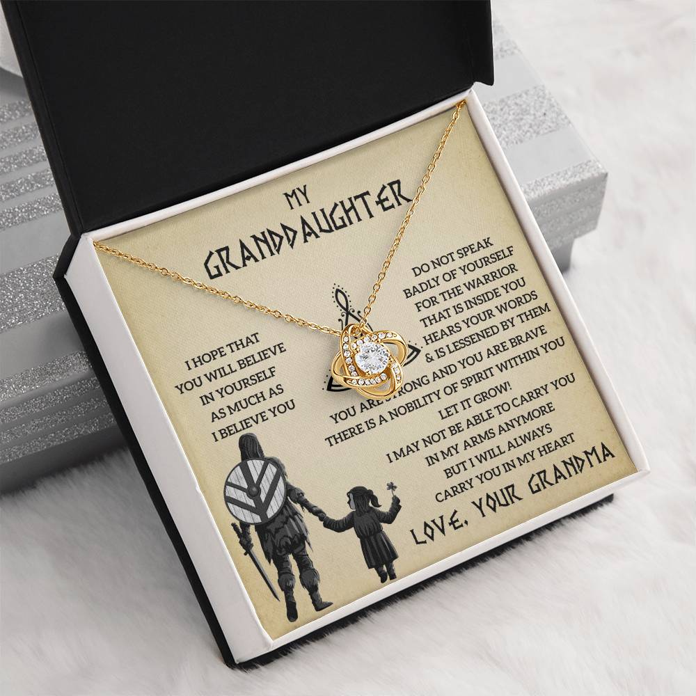 Necklace for Granddaughter - an Eternal Love From Grandma