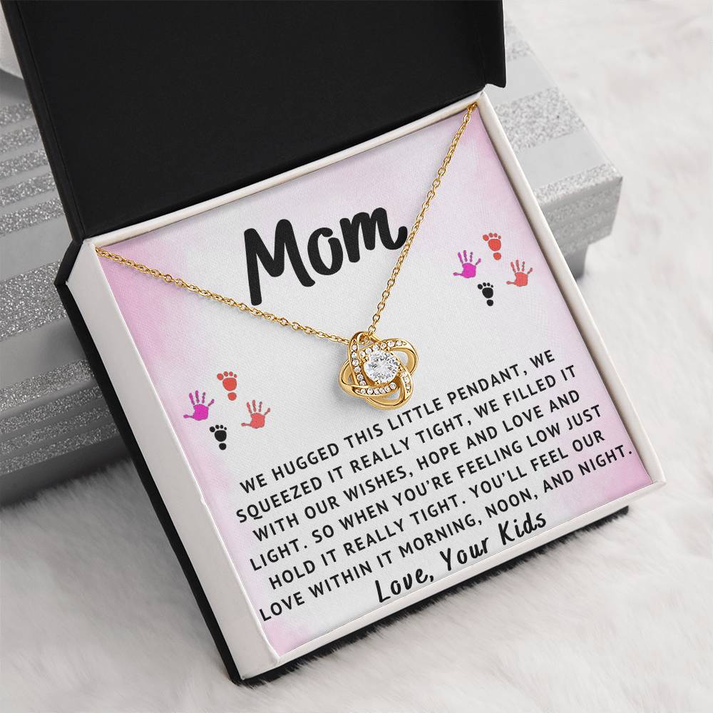 (Almost Gone) Mom Love From Kids Necklace