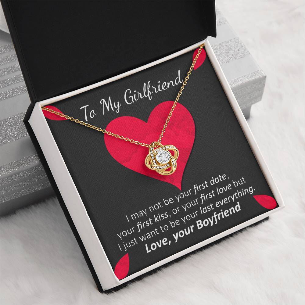 (Premium) Love Knot Necklace | Personalized Gift for Your Loving Girlfriend! ❤️