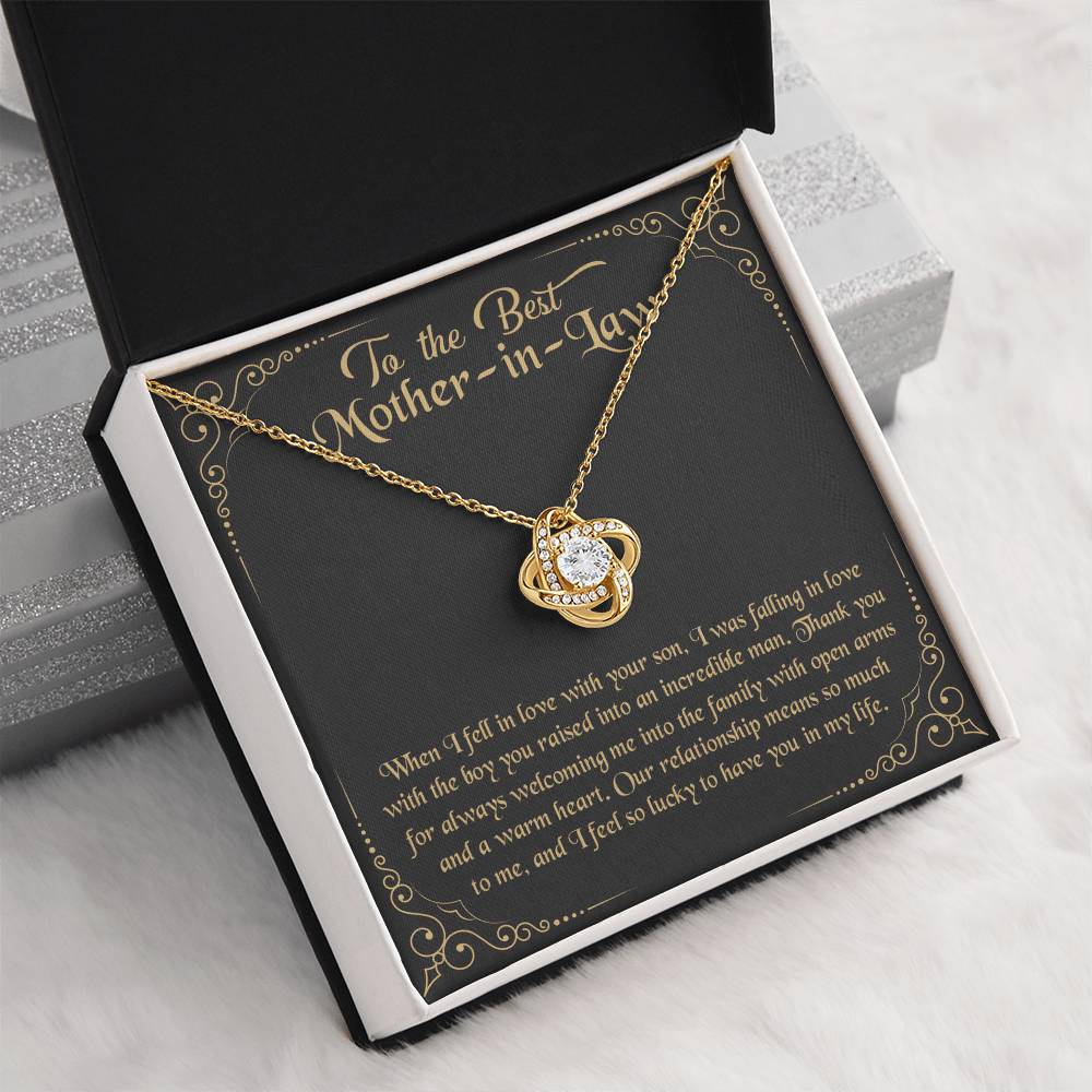 To the Best Mother-In-Law Gift for Mother's Day, Birthday, Anniversary