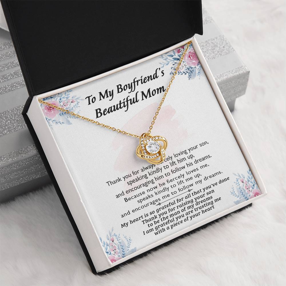 (Almost Gone) Gift for Boyfriend's Mom - Thank You for Always Fiercely Loving Your Son - Love Knot