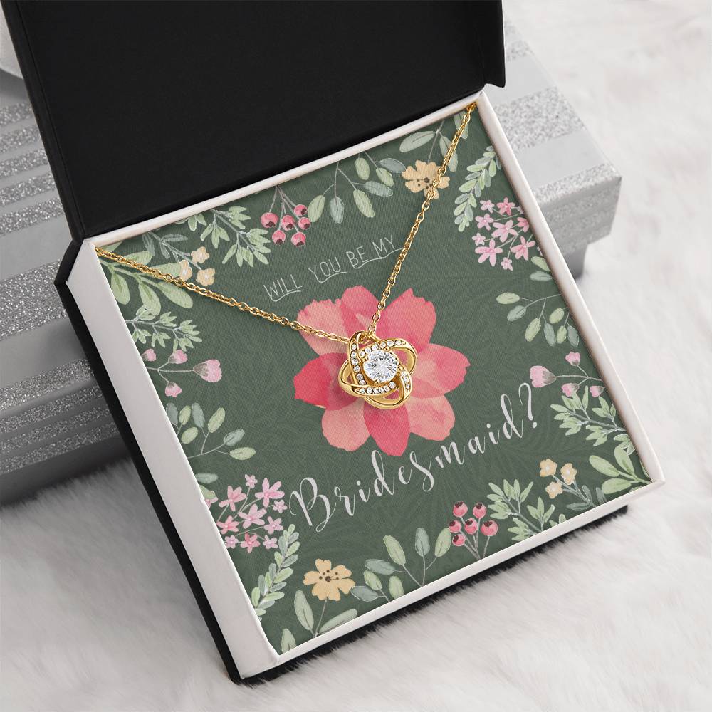 Bridesmaid Proposal Necklace | Bridesmaid Proposal Jewelry | Bridesmaid Proposal | Matron of Honor Gift | Maid of Honor Gift Necklace | Be My Bridesmaid | Will You Be My Bridesmaid?