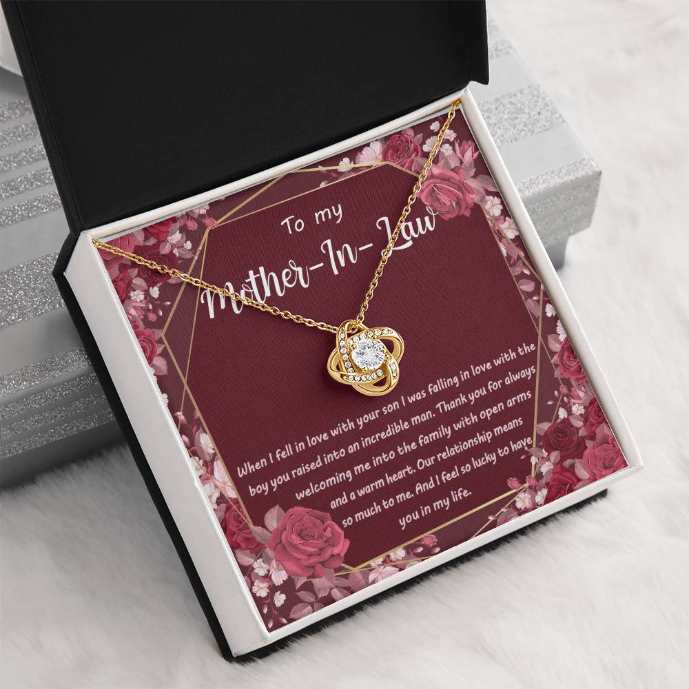 (Almost Sold Out) Forever Love - to My Mother-In-Law Necklace