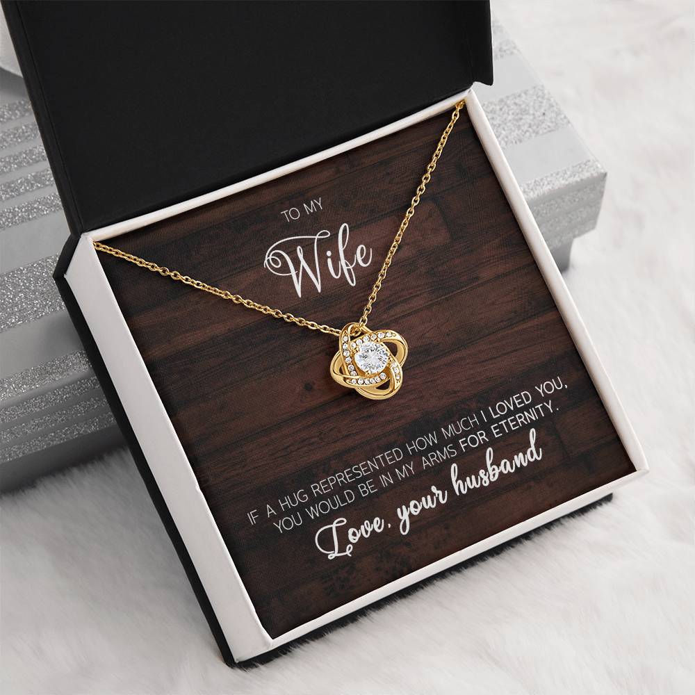 To My Wife, Love Your Husband Necklace