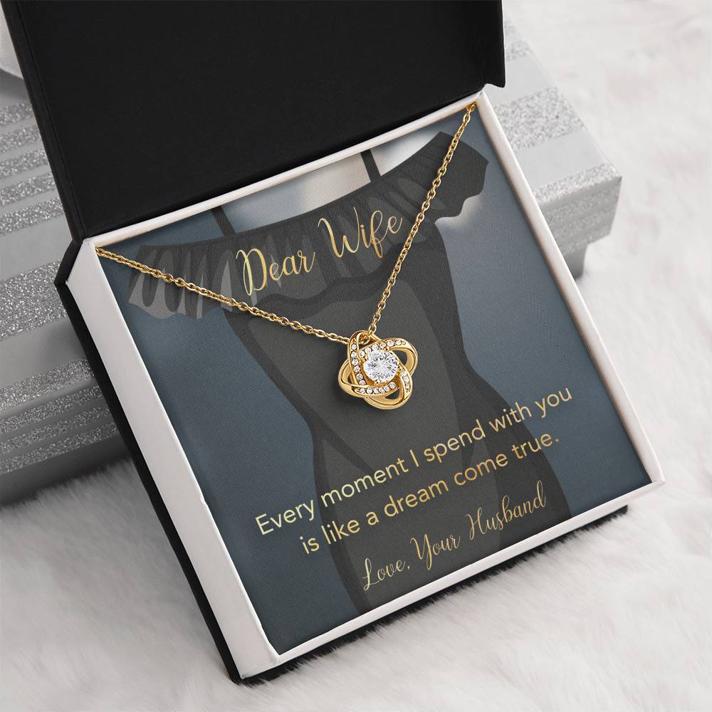 To My Wife Necklace - Every Moment