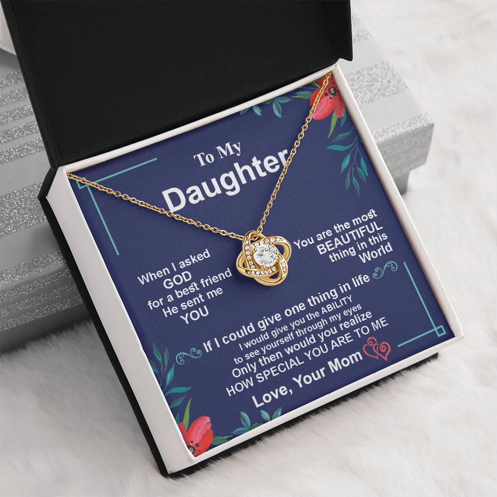To My Daughter - You Are Special to Me - Necklace