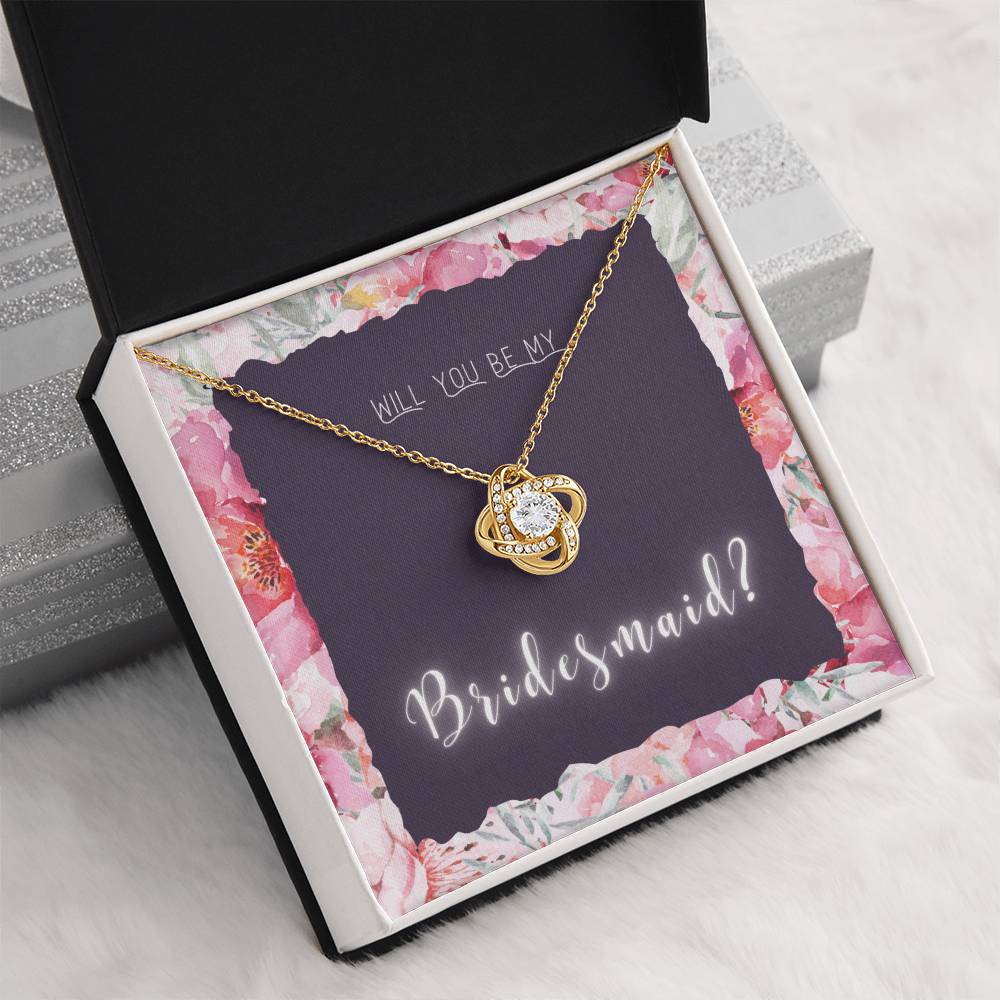 Bridesmaid Proposal Necklace | Bridesmaid Proposal Jewelry | Bridesmaid Proposal | Matron of Honor Gift | Maid of Honor Gift Necklace | Be My Bridesmaid | Will You Be My Bridesmaid?