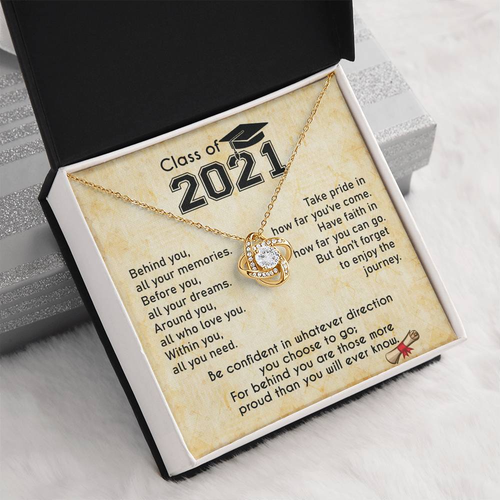 2021 Graduation Gift Necklace for Daughter/ Niece 🎓