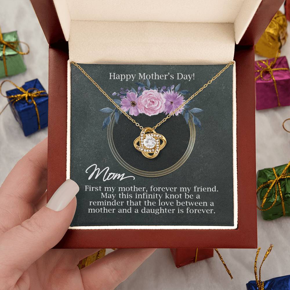 Sale Ending Soon! First My Mother, Forever My Friend Necklace for Mother's Day