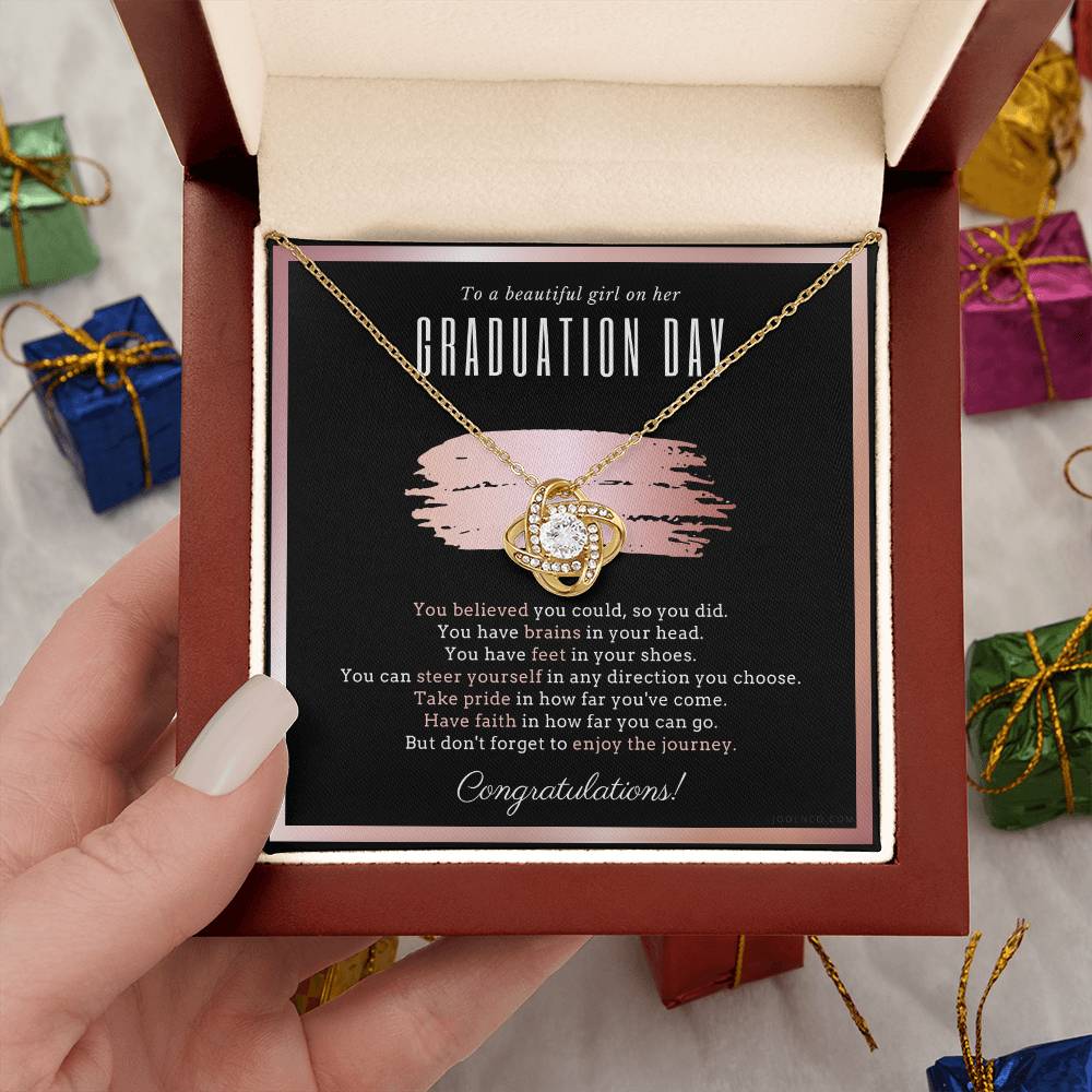 Graduation Gift Necklace for Daughter, College Graduation Gift for Her, High School, Senior Graduation, Mba, Phd, Master, Class of 2021