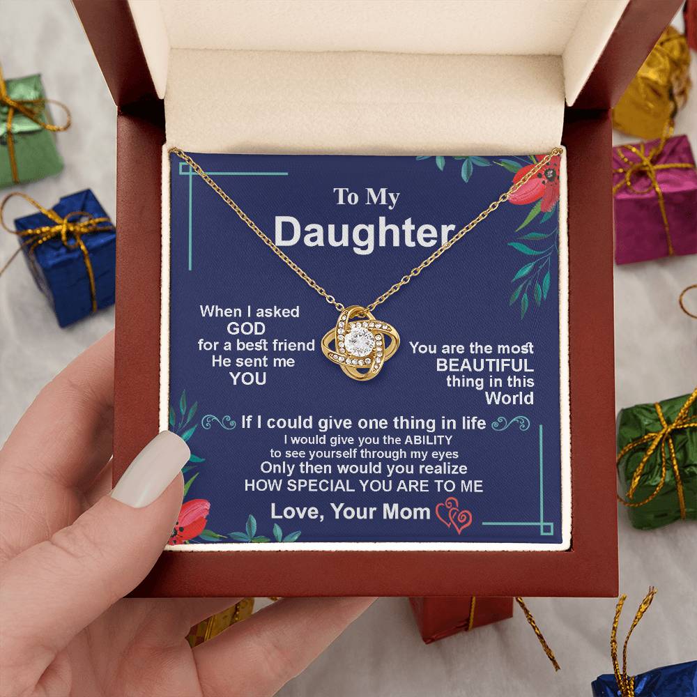 To My Daughter - You Are Special to Me - Necklace