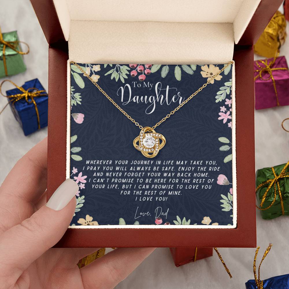 Daughter Mother's Day Gift | to My Daughter Necklace From Dad | Grown Up Daughter Gift From Dad | Gift for Daughter From Dad | Daughters Birthday Gift