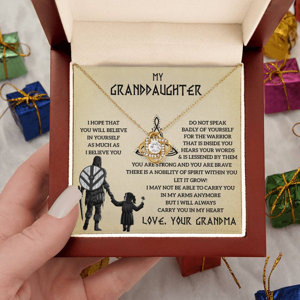 Necklace for Granddaughter - an Eternal Love From Grandma