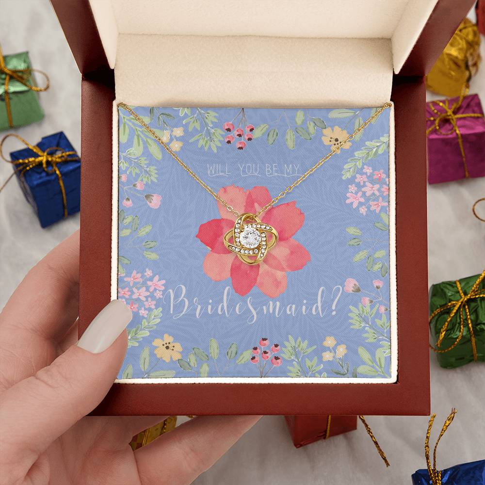 Bridesmaid Proposal Necklace | Bridesmaid Proposal Jewelry | Bridesmaid Proposal | Matron of Honor Gift | Maid of Honor Gift Necklace | Be My Bridesmaid | Will You Be My Bridesmaid?