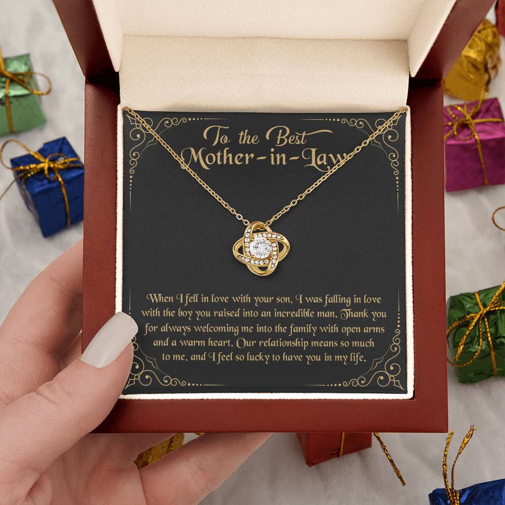 To the Best Mother-In-Law Gift for Mother's Day, Birthday, Anniversary