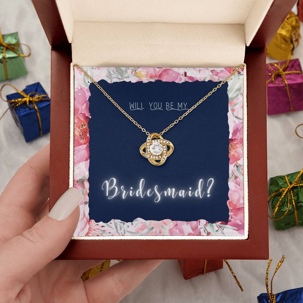 Bridesmaid Proposal Necklace | Bridesmaid Proposal Jewelry | Bridesmaid Proposal | Matron of Honor Gift | Maid of Honor Gift Necklace | Be My Bridesmaid | Will You Be My Bridesmaid?