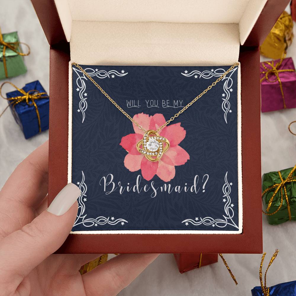 Bridesmaid Proposal Necklace | Bridesmaid Proposal Jewelry | Bridesmaid Proposal | Matron of Honor Gift | Maid of Honor Gift Necklace | Be My Bridesmaid | Will You Be My Bridesmaid?