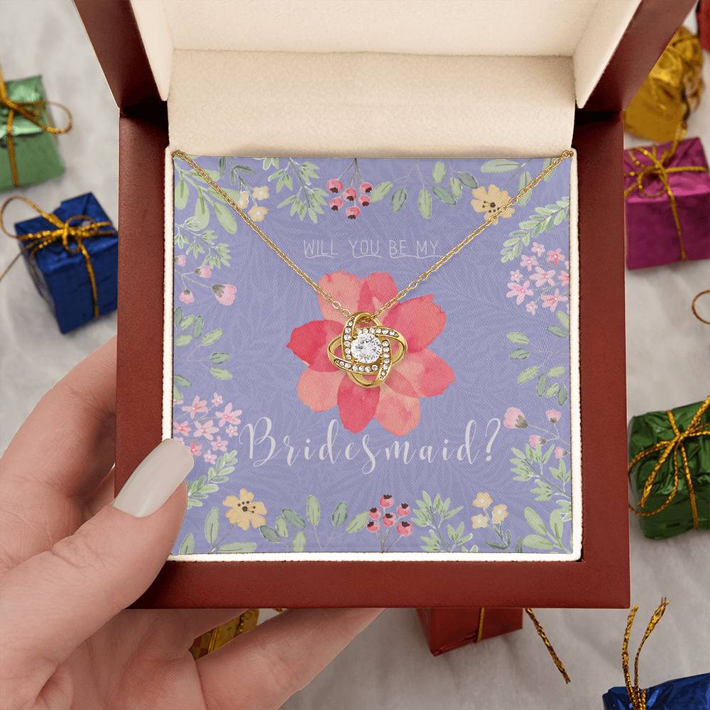 Bridesmaid Proposal Necklace | Bridesmaid Proposal Jewelry | Bridesmaid Proposal | Matron of Honor Gift | Maid of Honor Gift Necklace | Be My Bridesmaid | Will You Be My Bridesmaid?
