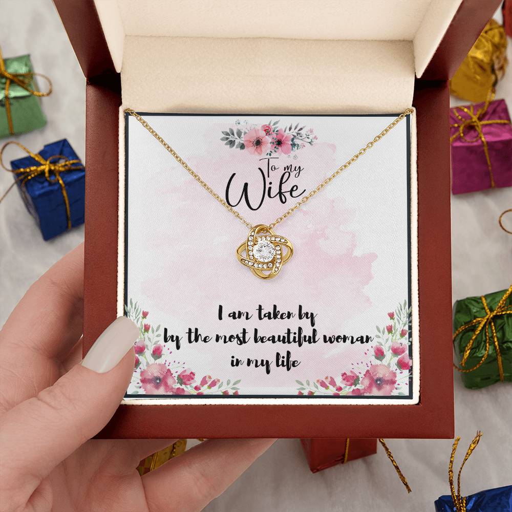 To My Wife Necklace - Anniversary Gift for Wife, Birthday Gift for Wife, Gift for Wife, Necklace for Wife, Gift for Wife Birthday